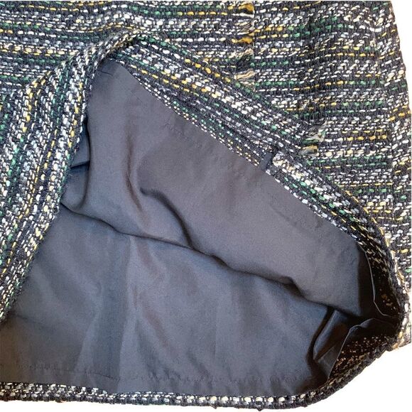Nwot Ann Taylor LOFT Faux Wrap Tweed Skirt - Picture 6 of 10